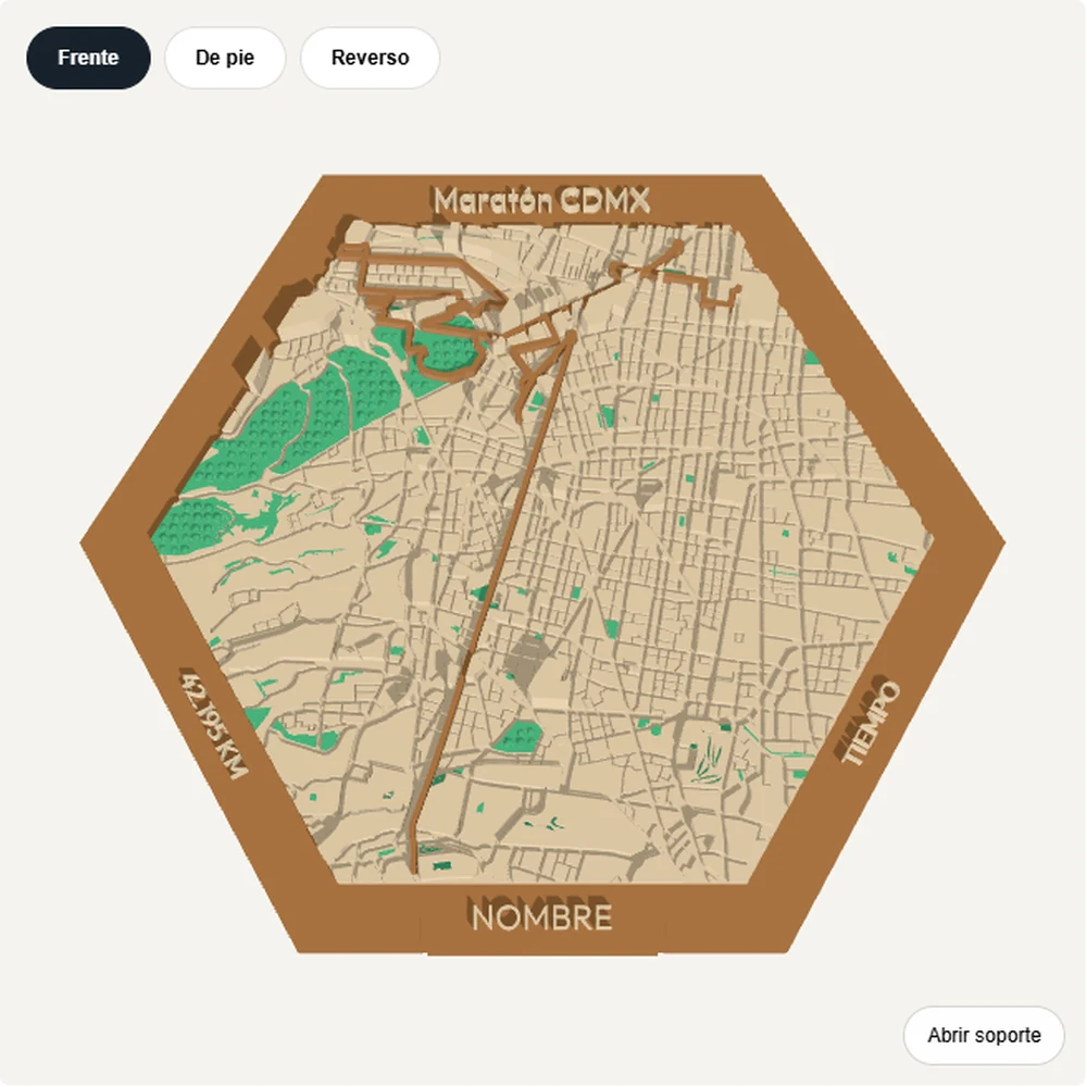 Hex Route del Maratón CDMX